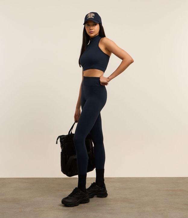 Calça Legging Esportiva Seamless com Efeito Empina Bumbum - 1