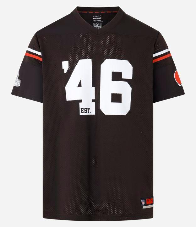 Camiseta Esportiva em Tecnologia Dry NFL Browns - 1