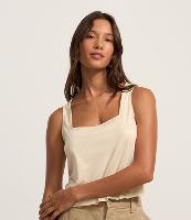 Blusa em Suede com Decote Quadrado - 1