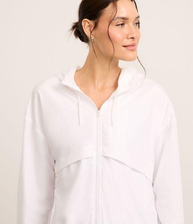 Jaqueta Corta Vento Alongada com Saquinho para Guardar - 3