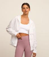 Jaqueta Corta Vento Alongada com Saquinho para Guardar - 1