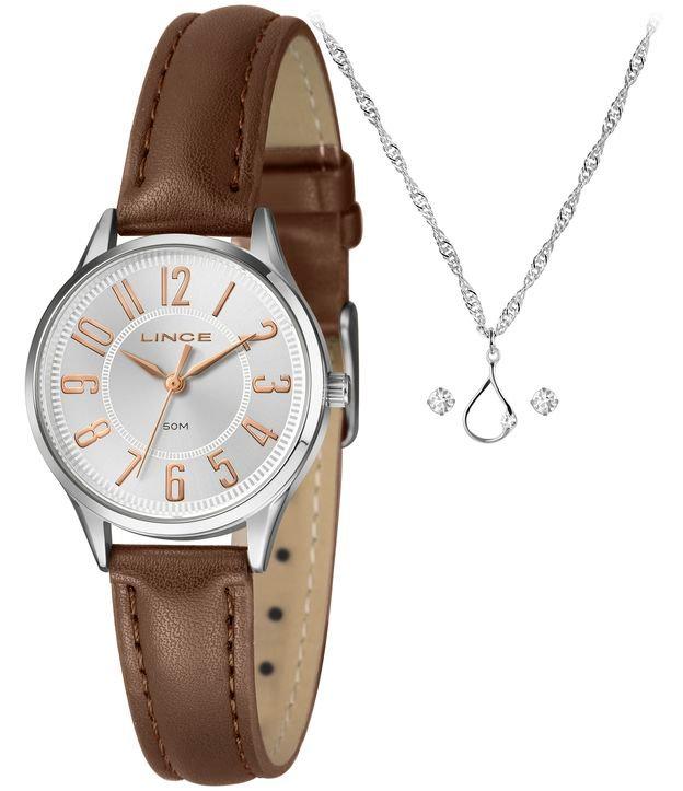 Kit Relógio Analógico Feminino Lince - 1