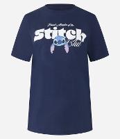 Camiseta em Algodão com Estampa Frente e Costas do Stitch - 2