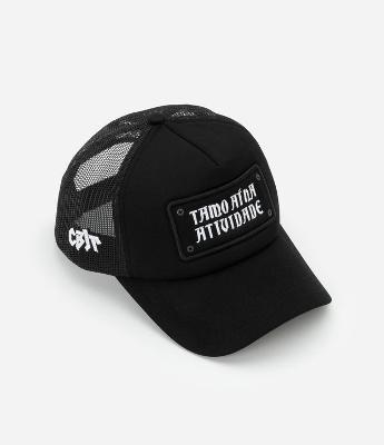 Boné em Sarja Bordado com Música Charlie Brown Jr