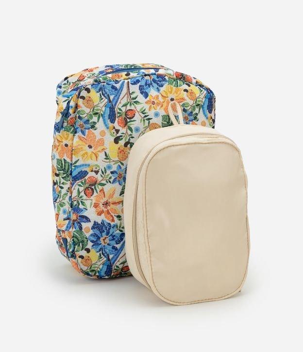 Kit 02 Nécessaires de Mala com Tamanhos e Estampa Diversas - 1