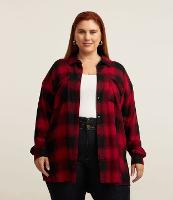 Camisa em Flanela Xadrez Curve & Plus Size - 2