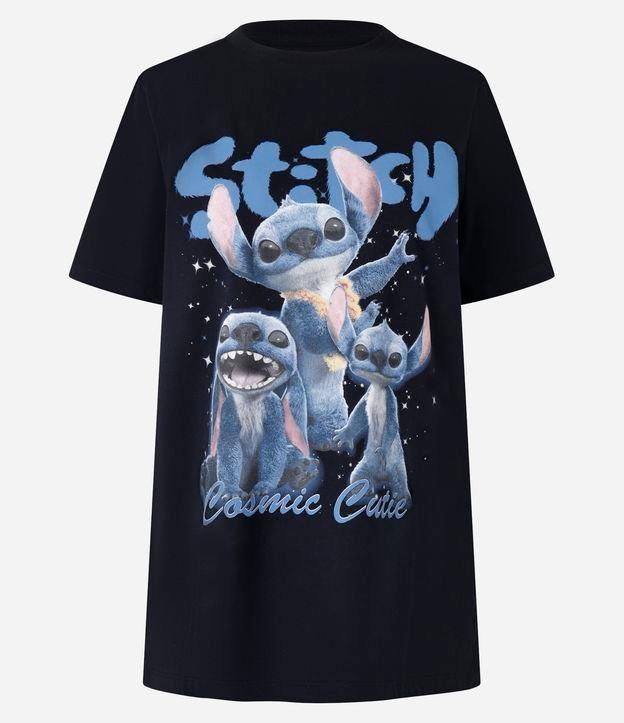Camiseta T-shirt em Algodão com Estampa Stitch Cosmic Cute - 1