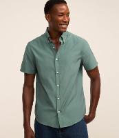 Camisa em Tricoline com Estampa Xadrez - 1