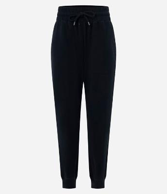 Calça Jogger Cintura Alta em Moletinho com Amarração