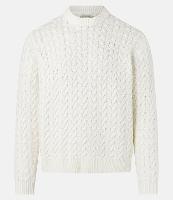 Suéter em Tricô com Textura Chevron - 1