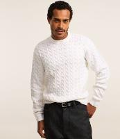 Suéter em Tricô com Textura Chevron - 2