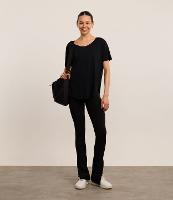 Camiseta Oversized Esportiva em Microfibra com Barra Arredondada - 2