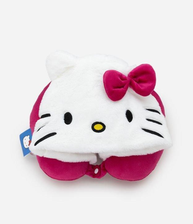 Travesseiro de Viagem com Capuz da Hello Kitty - 1