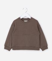 Casaco Infantil em Moletom Texturizado - Tam 1 a 6 Anos - 1