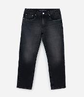 Calça Slim Cropped em Jeans - 1