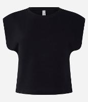 Blusa em Ribana sem Manga Ombreira - 1