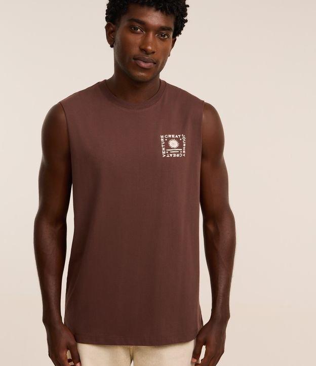 Regata em Algodão Estampa Localizada Great Venture Journey - 1