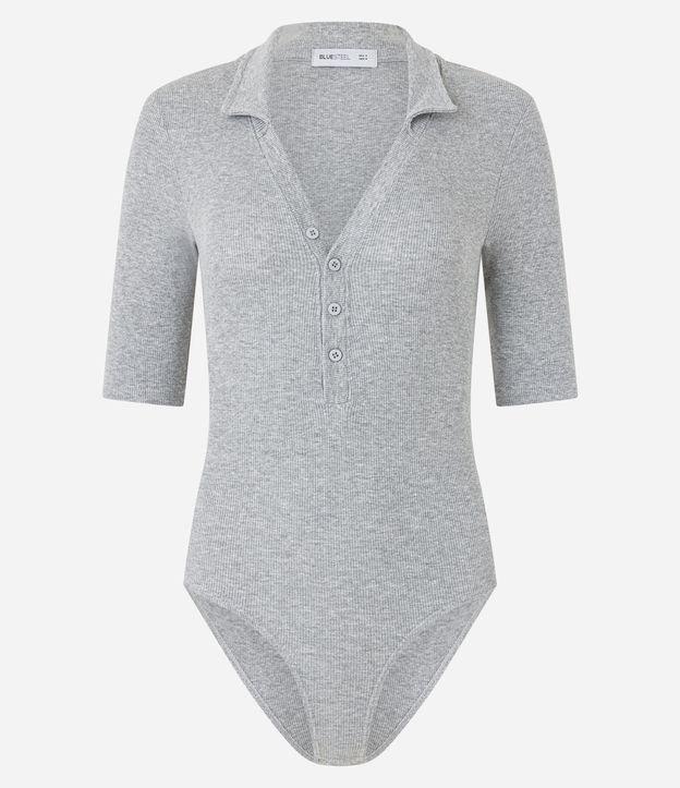 Body com Gola Polo em Ribana - 1