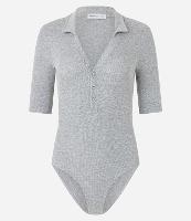 Body com Gola Polo em Ribana - 1