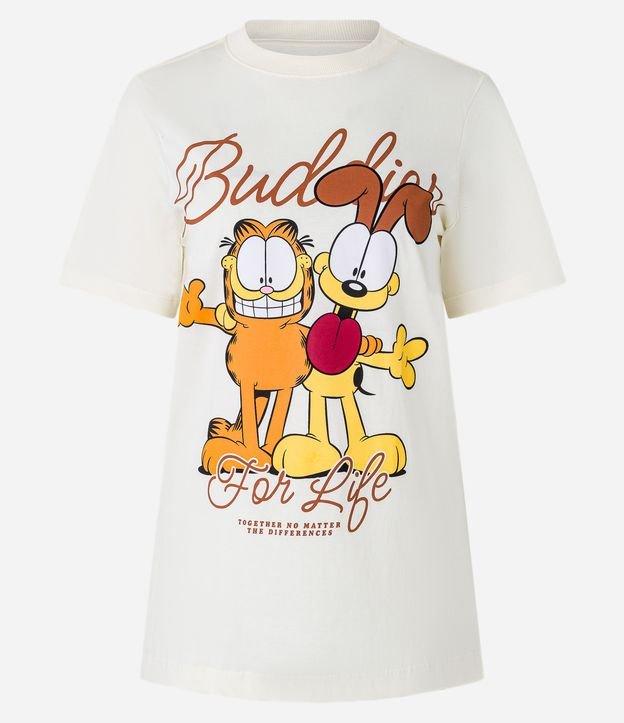Blusa T-shirt em Algodão com Estampa Garfield - 1