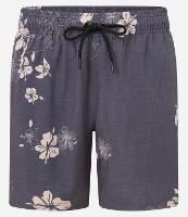 Bermuda com Cós Elástico Estampa Floral - 1