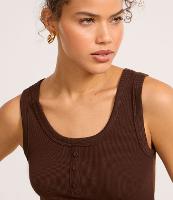 Blusa Regata em Ribana com Botões - 2