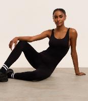 Macacão Esportivo em Ribana Seamless com Decote U - 2