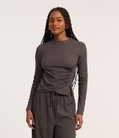 Blusa Texturizada com Gola Altinha e Franzido Lateral - 3