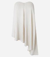 Blusa em Crepe Texturizada com Decote Coração e Barra Assimétrica - 1