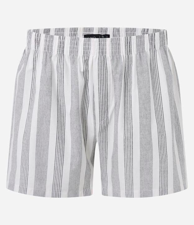 Cueca Samba Canção Tricoline Listra Finas - 1