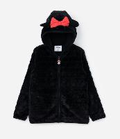 Jaqueta Infantil com Orelhinhas e Laço da Minnie - Tam 2 a 12 Anos - 1