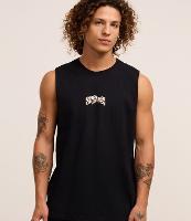 Regata Comfort em Algodão Estampa Lettering - 2