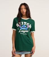 Camiseta T-shirt em Algodão com Estampa Stitch League - 2