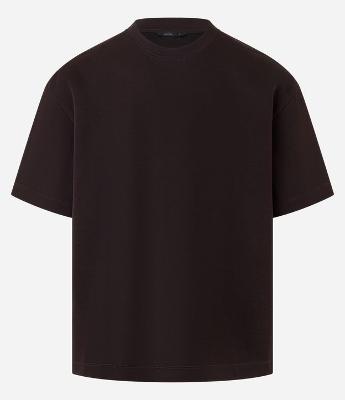 Camiseta Boxy Tech em Malha Pesada