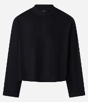 Camiseta Boxy em Algodão com Recortes em Relevo - 1