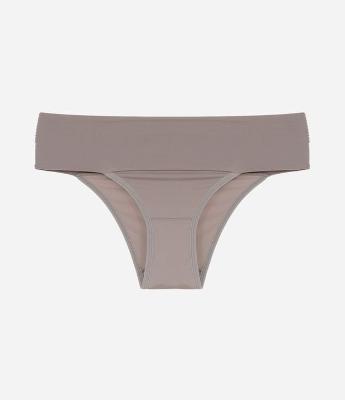 Calcinha Biquíni Básica em Microfibra com Cós Largo