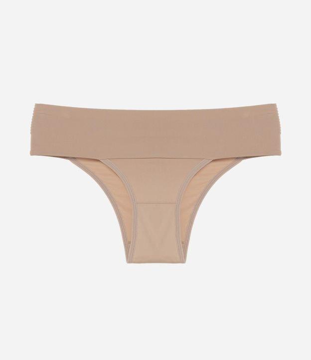 Calcinha Biquíni Básica em Microfibra com Cós Largo - 1