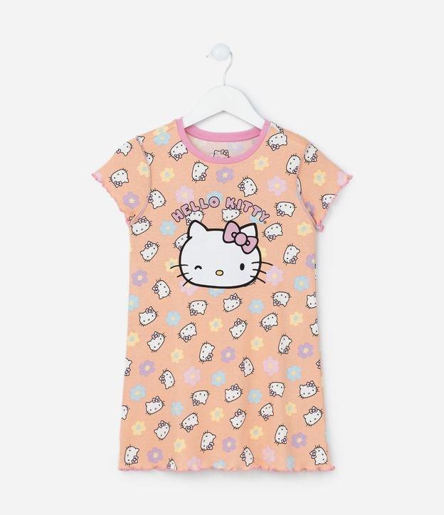 Camisola Infantil com Estampa da Hello Kitty - Tam 4 a 10 Anos - 1