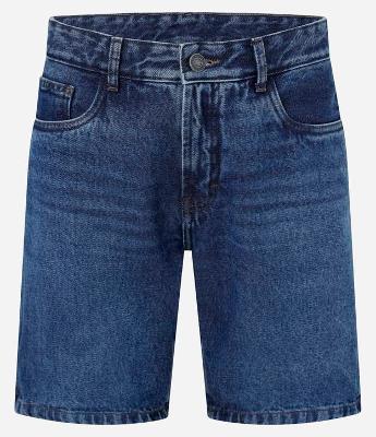 Bermuda Reta em Jeans