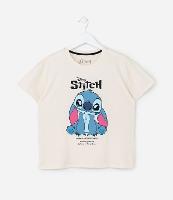 Camiseta Infantil com Estampa Stitch - Tam 5 a 14 Anos - 1