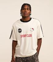 Camiseta Boxy em Algodão Hello Kitty Sport Club - 2
