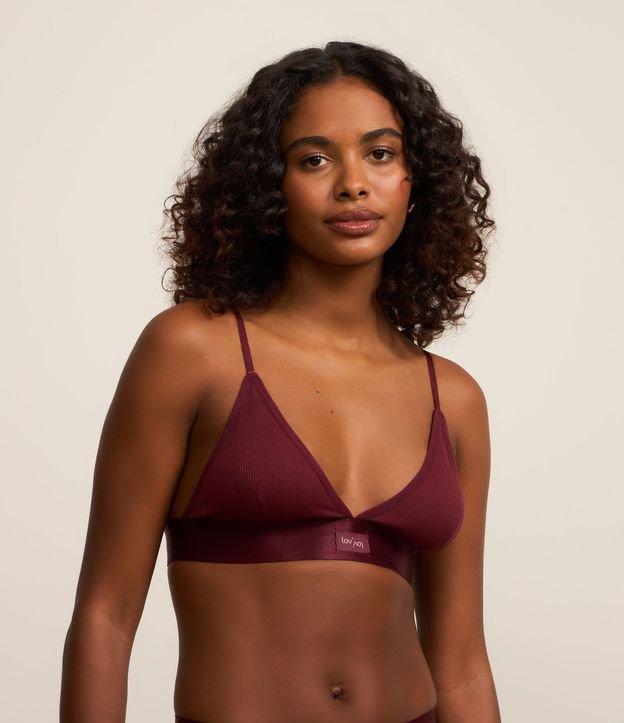 Sutiã Top Triângulo Texturizado em Poliamida Seamless - 2