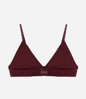 Sutiã Top Triângulo Texturizado em Poliamida Seamless - 1