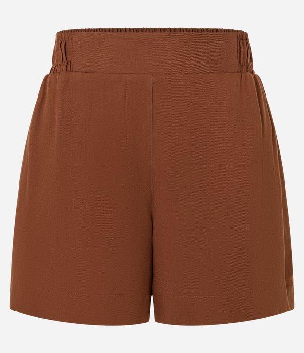 Short Regular em Viscose com Cós Elástico - 1