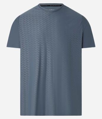 Camiseta Esportiva Tecnologia Dry com Estampa Heat Print Geométrica