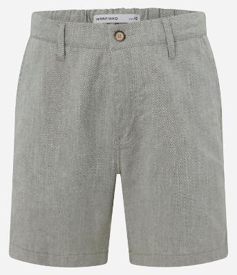 Bermuda Slim em Oxford com Bolso