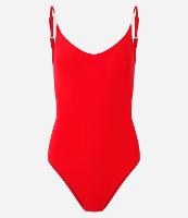 Maiô em Microfibra com Decote nas Costas e Aviamento na Alça - 1