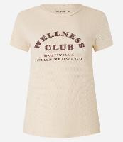 Camiseta Esportiva Texturizada em Microfibra Estampa Wellness Club - 1