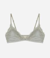 Sutiã Top em Microfibra com Detalhes em Renda e Bojo Removível - 1