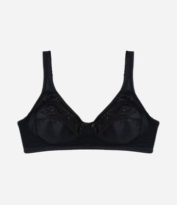 Sutiã Sem Bojo e Sem Aro em Microfibra com Efeito Redutor